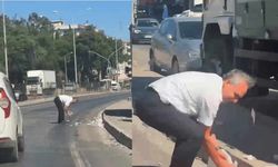Akılalmaz olay! Deste deste paralar yola saçıldı