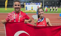 Eskişehirli milli atlet Zeynep Özkara Balkan şampiyonu oldu