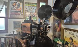 Asırlık sinema makinesi Eskişehir'de sergileniyor