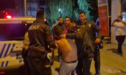 Eskişehir’de alkol denetiminde kaos! Hem polise direndi hem kafasını durağa vurdu