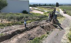 ESKİ kırsalda harekete geçti! Bir mahallenin su deposu ve isale hattı yenilendi