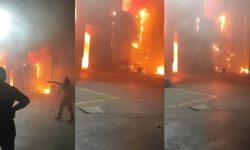 Eskişehir Organize Sanayi Bölgesi'nde fabrika yangını