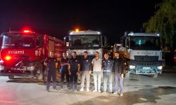 Eskişehir itfaiyesi, Aydın Çine'deki orman yangınına destek için yola çıktı