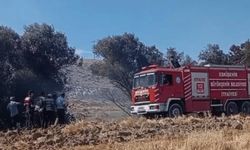 Eskişehir'de çiftçilerin emeği yangınla kül oldu