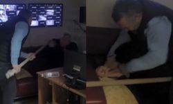 Eskişehir’de hastane skandalında yeni görüntüler! Eski müdürden "sopalı şaka"