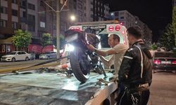 Eskişehir'de katlanır plakalı motosiklet sürücüsüne 140 bin lira ceza