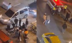Eskişehir'de kaza sonrası sürücüler arasında kavga çıktı