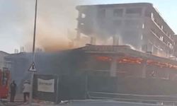 Eskişehir’deki inşaatta yangın