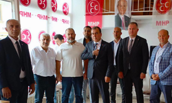 MHP Sarıcakaya İlçe Başkanlığı'nda Alaattin Karaoğlu yeniden seçildi
