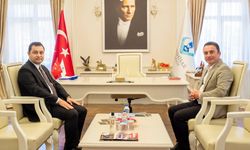 Yeni Kaymakam Yunus Emre Temel'den ilk resmi ziyaret