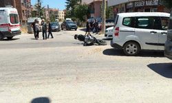 Eskişehir'de otomobil ile motosiklet çarpıştı: 1 yaralı