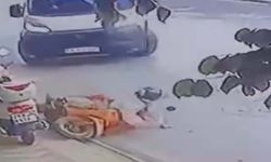 Eskişehir'de göz göre göre kaza: U dönüşü yapan minibüs motosiklete çarptı