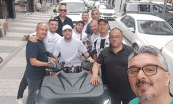 Milli futbolcu tatilini Emirdağ'da geçiriyor