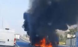 Son dakika: Eskişehir Çevre Yolu'nda dumanlar yükseliyor