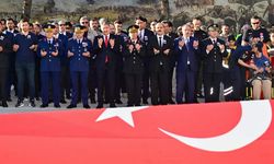 Vali Yılmaz, şehit Uzman Çavuş Mehmet Demirbaş için düzenlenen törene katıldı