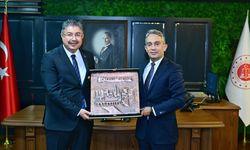 Vali Yılmaz'dan Eskişehir Cumhuriyet Başsavcılığı görevine atanan Ferhat Deniz'e iade-i ziyaret