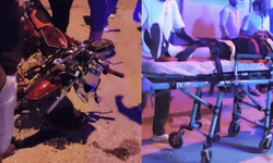Eskişehir'de iki motosiklet kafa kafaya çarpıştı: 2 genç yaralandı