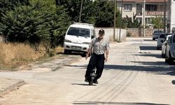 Eskişehir'in 'tek teker' Muhammet Amcası: 1 buçuk yılda 4 bin kilometre