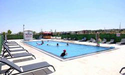Eskişehir'de çocuk yüzme havuzu hizmete açıldı