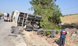 Yolcu otobüsü kamyona çarptı: 1 ölü, 7 yaralı