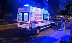 Eskişehir'de motosiklet sürücüsü hastanelik oldu