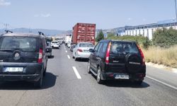 Eskişehir-Bozüyük kara yolunda ulaşım tek şeride düşürüldü