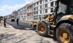 Eskişehir’de bir cadde yenilendi
