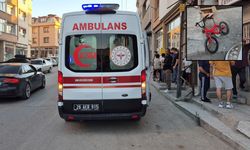 Eskişehir'de bir anda yola fırladı: Bisikletli küçük çocuk hastaneye kaldırıldı