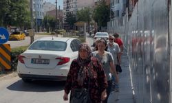 Eskişehir’in merkezinde kaldırım çilesi