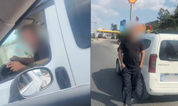 Eskişehir'de trafikte kadın sürücünün önünü kesip hakaret etti