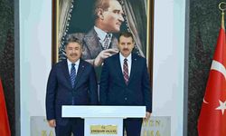 Milli Savunma Bakan Yardımcısı Ayhan'dan Vali Yılmaz'a ziyaret
