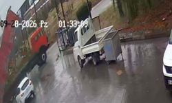 Damperini açık unuttu! Eskişehir'de sanayi sitesinin kapısını yıktı