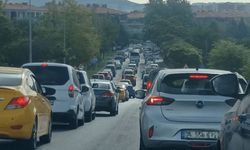 Eskişehir'de 2 dakikalık yol 20 dakikaya çıktı