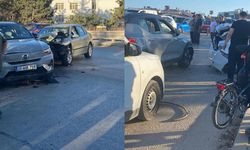 Eskişehir’de feci kaza! 3 araç birbirine girdi, trafik durdu