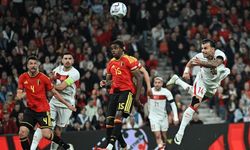 Türkiye, Belçika karşısında ilk yarıyı 1-0 geride tamamladı