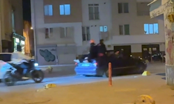 Eskişehir’de otomobilin bagajına oturdu, mahalleli polisi aradı