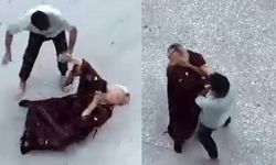 Eskişehir'de dehşet anları! Boğazını sıktı, yerde sürükledi