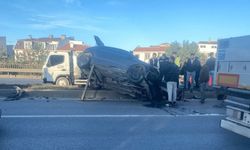 Eskişehir’de ters dönen araçta sıkışmıştı: Ekipler seferber oldu