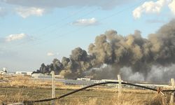 Emirdağ'da gıda fabrikasında yangın