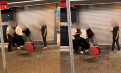 Eskişehir’de ortalık bir anda karıştı! Tekme ve yumrukla saldırdılar