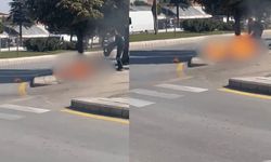 Eskişehir’de korkunç olay: Kendini ateşe verdi!