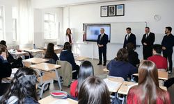 İl Milli Eğitim Müdürü Aydın, öğretmen ve öğrencilerle buluştu