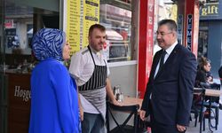 Vali Yılmaz, İstiklal Mahallesi esnafını ziyaret etti