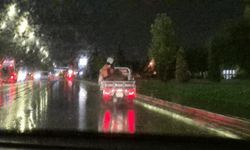 Eskişehir Çevreyolu'nda akılalmaz görüntüler