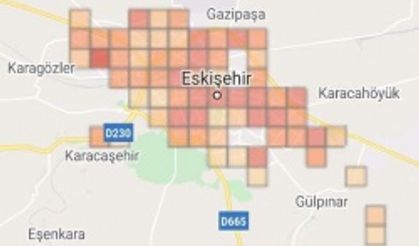 Eskişehir koronavirüs haritasında son durum