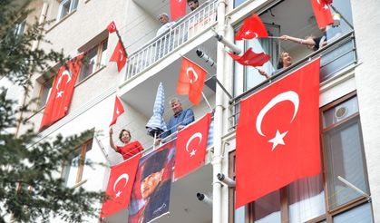 Eskişehir'den 29 Ekim Cumhuriyet Bayramı manzaraları