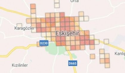 Eskişehir korona virüs risk haritasında son durum