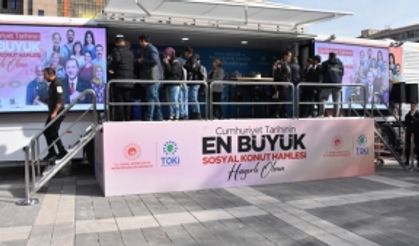 Sosyal konut projesine Eskişehir’den 100 bin başvuru