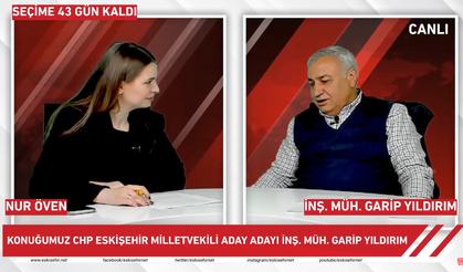 CHP Eskişehir Milletvekili Aday Adayı Garip Yıldırım