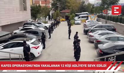 Eskişehir’de Kafes Operasyonu çok sayıda kişi yakalandı